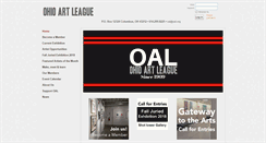 Desktop Screenshot of ohioartleague.camp9.org