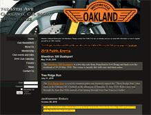 Tablet Screenshot of oaklandmotorcycleclub.camp9.org