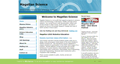 Desktop Screenshot of magellanscience.camp9.org