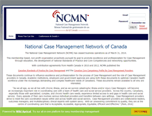 Tablet Screenshot of nationalcasemanagementnetwork.camp9.org