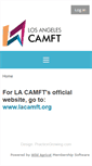 Mobile Screenshot of lacamft.camp9.org